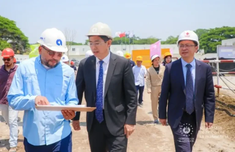 Construyen planta potabilizadora del lago de Ilopango