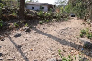 inicia reconstrucción calles rurales El Carrizal, Chalatenango Sur