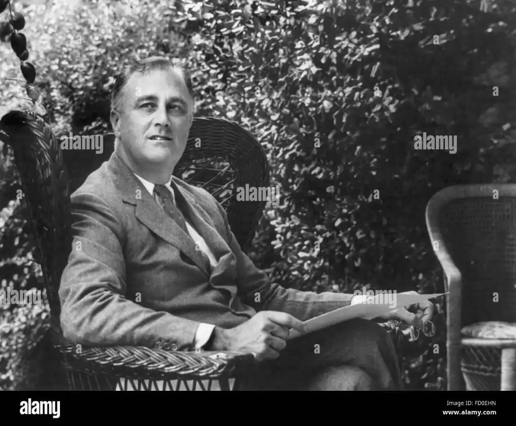 Franklin D. Rooselvelt, el presidente EEUU que sufrió poliomelitis