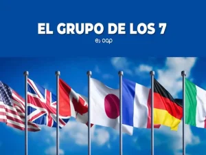 ¿Que es el G7 o Grupo de los siete y quienes lo integran?