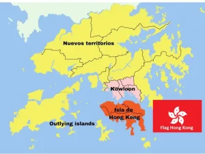 ¿A quién pertenece la Isla de Hong Kong, a China o Gran Bretaña?