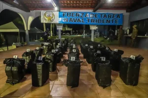 $60 millones de cocaína incautada por la Marina Nacional