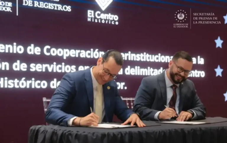 Convenio para implementar ventanilla única en el centro histórico