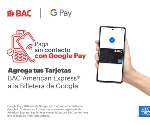 Los usuarios de tarjetas de crédito y débito de BAC en El Salvador podrán añadirse en la Billetera de Google, permitiendo a los usuarios hacer transacciones en cualquier lugar donde se acepten pagos sin contacto. Los tarjetahabientes también podrán almacenar tarjetas de lealtad, pases de abordar, y billetes de eventos en su Billetera de Google. 