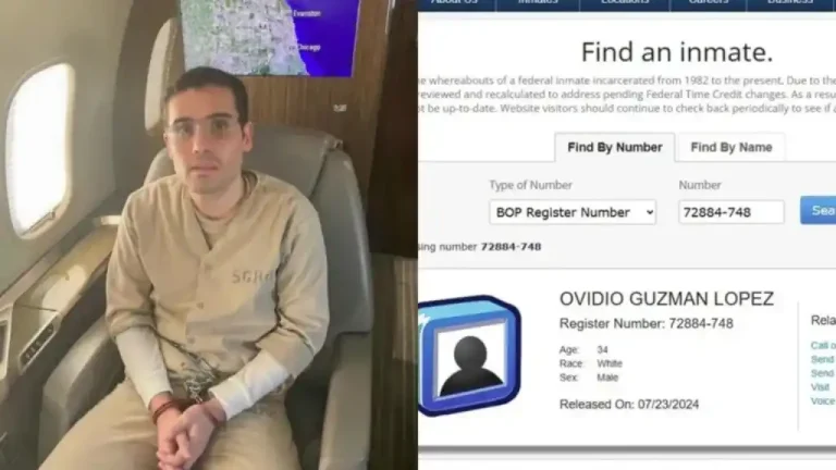 Luego de haber sido capturado, el narcotraficante Ovidio Guzmán López, hijo de El Chapo Guzmán, este último ya encarcelado, habría sido trasladado a una cárcel estatal en Chicago, Estados Unidos,