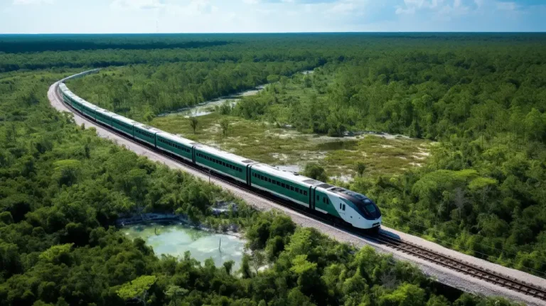 El 8 pasado de julio, Sheinbaum Pardo anunció que durante su gobierno planea la construcción de 3 mil kilómetros para trenes de pasajeros, casi el doble de lo construido en el actual gobierno de Manuel López Obrador.
