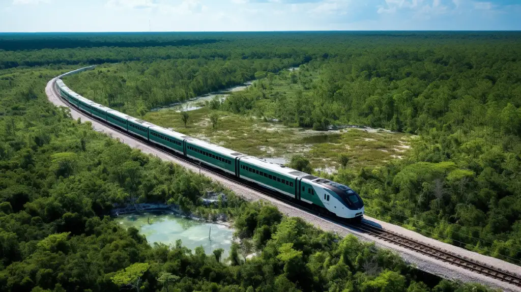 El 8 pasado de julio, Sheinbaum Pardo anunció que durante su gobierno planea la construcción de 3 mil kilómetros para trenes de pasajeros, casi el doble de lo construido en el actual gobierno de Manuel López Obrador.