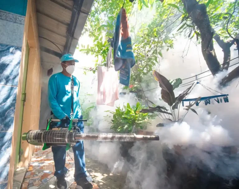 La Dirección de Obras Municipales, sigue con el compromiso de salvaguardar la salud y la vida de los salvadoreños a través de sus brigadas antidengue, quienes están recorriendo todo el territorio.