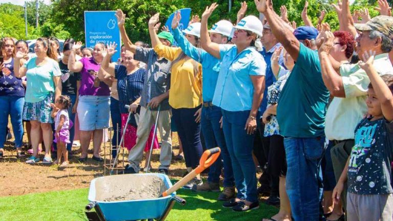Este es el segundo proyecto de agua potable que se ejecuta en Jiquilisco; el primero que está en desarrollo, beneficiará a los caseríos Gaviota 1 y 2, Palo Seco, María Antonia y Los Lobos.