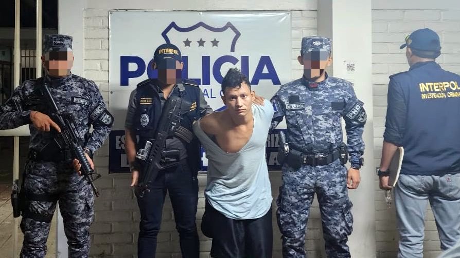 Capturan a corredor de clica de la MS en conjunto con autoridades de Guatemala y México