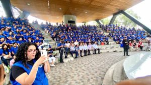 Más de 300 voluntarios participaron en el Encuentro junto a representantes de la Embajada de Canadá y el equipo de FUSAL.