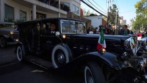 Féretro de la actriz Silvia Pinal en el Palacio de Bellas Artes