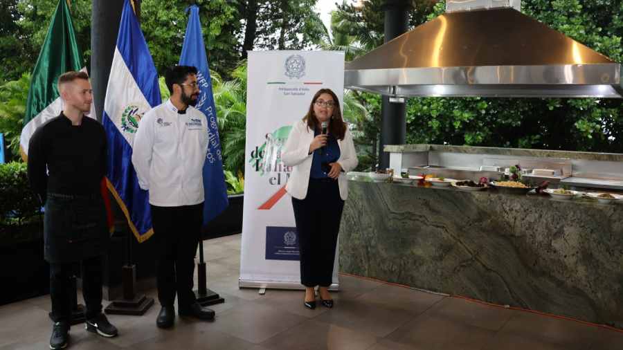 Inauguran "Semana de la Cocina italiana en el Mundo" en el país