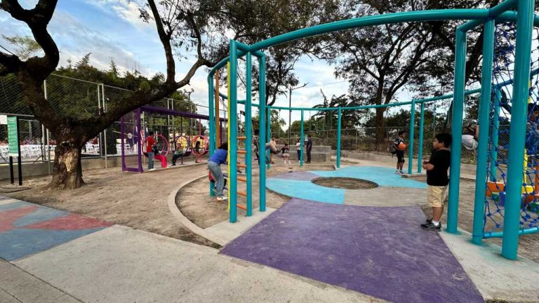USAID y Glasswing International y alcaldía de San Salvador Centro, remodelaron el parque Lincoln que beneficiará a unos cinco mil habitantes .