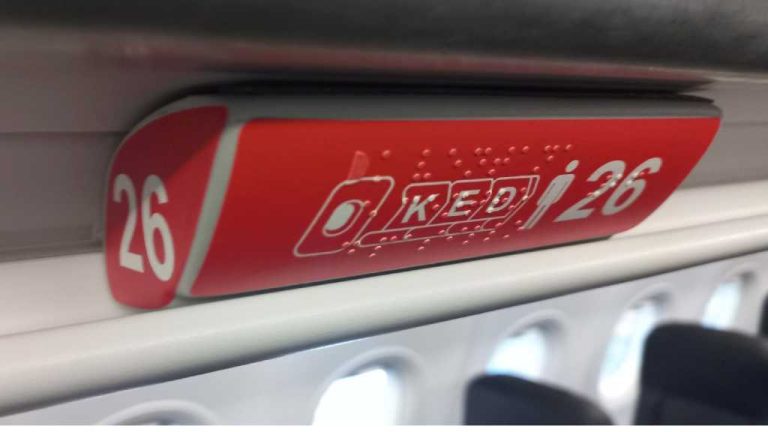 Avianca se propone instalar el sistema braile en toda la flota de aviones A320, el primer semestre del 2025 para satisfacción de sus clientes.