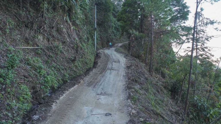 DOM inicia construcción de calle en Gualococti, Morazán Sur