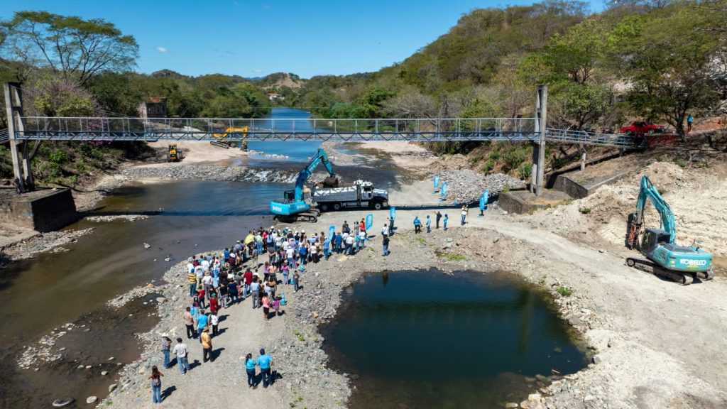 Una vez terminado el puente río El Sauce, acortará distancia y tiempo de un punto a otro de 45 a tan solo 5 minutos posteriormente.