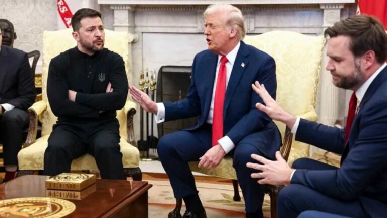 “No estás realmente en buena posición ahora mismo” y “Tu país está en serios problemas, no van a ganar esto”: Trump a Zelensky