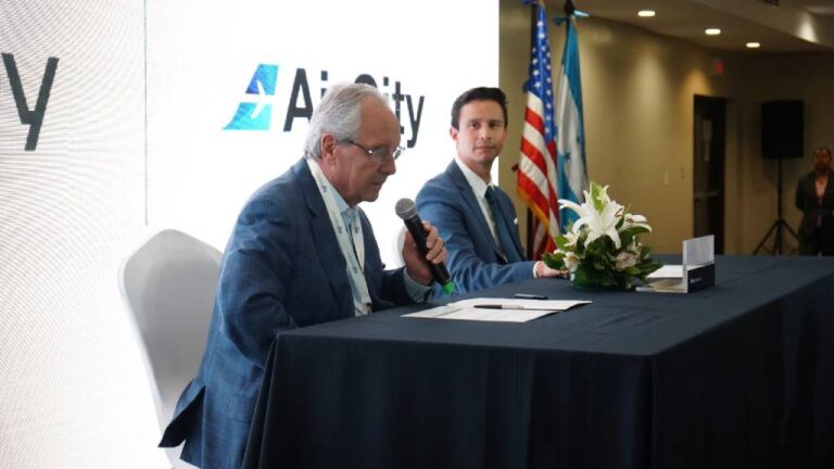 AirCity es la primera zona franca aeroportuaria en El Salvador y el proyecto Aristos Inmobiliaria es el desarrollador industrial en el país.