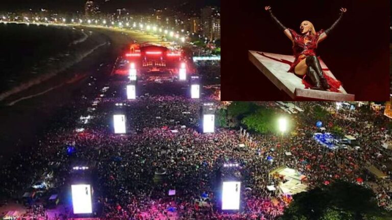 La Policía informó que, frustró un ataque terrorista en el concierto de Lady Gaga en la playa de Copacabana el 3 de mayo de 2025.