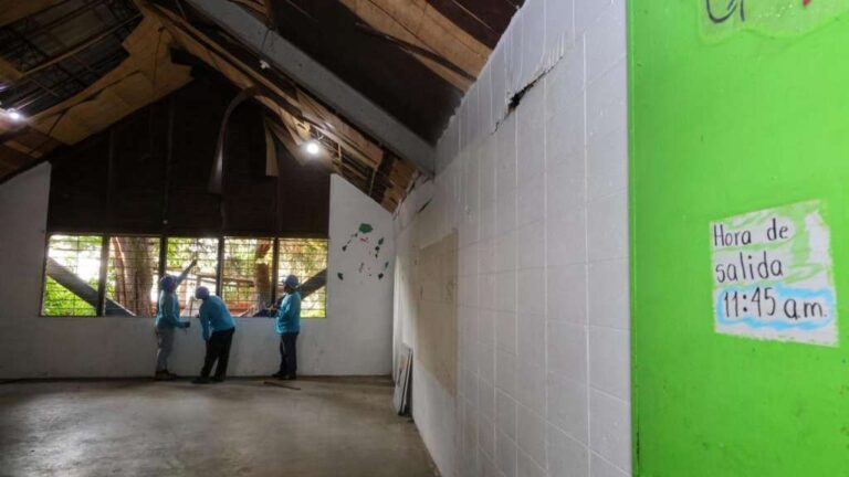 Sexta escuela reconstruye la DOM en el departamento La Libertad