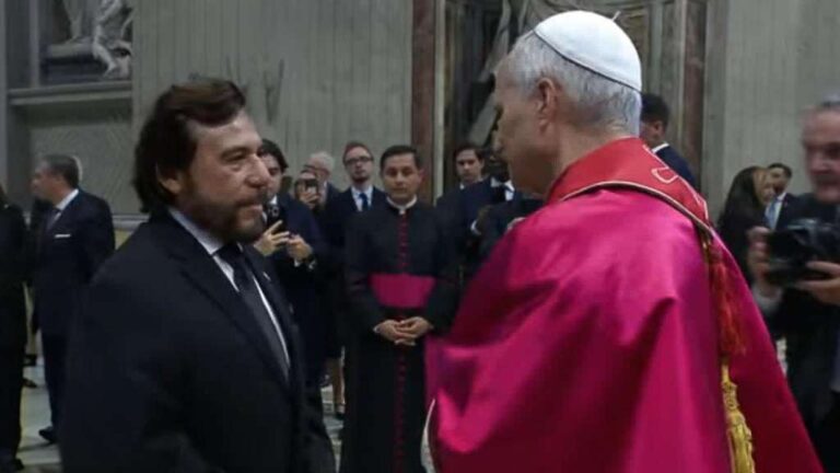 Este sábado el Vicepresidente, Félix Ulloa, participó en la Santa Misa inaugural del Pontificado del Papa León XIV, en la Plaza de San Pedro.