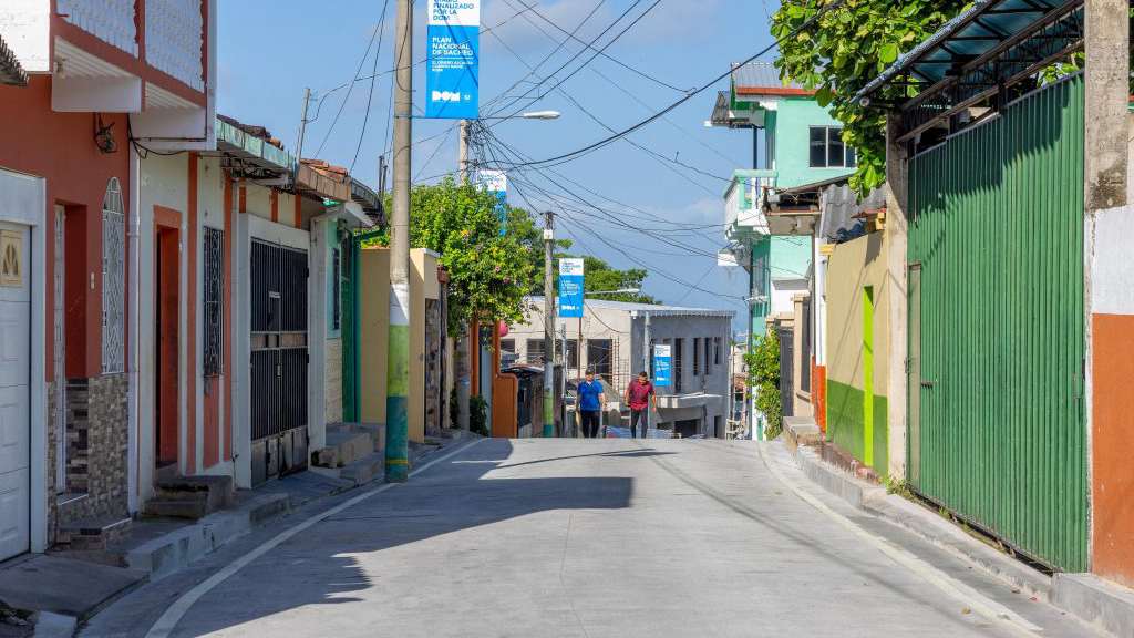 DOM moderniza más de 38 calles del casco urbano de Olocuilta