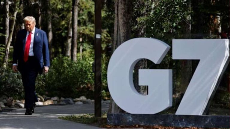 Donald Trump, abandonó inesperadamente la Cumbre del G7 , Canadá, este lunes, debido a la escalada del conflicto entre Israel e Irán