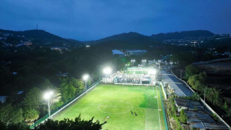 Con el polideportivo de Nuevo Cuscatlán, La Liberted Este, un espacio de recreación y esparcimiento se beneficia a más de 8,000 habitantes