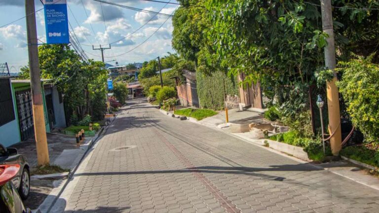 La DOM ha modernizado más de 20 calles y avenidas del barrio San Jacinto, la colonia Santa Carlota y el reparto Santa Marta 1 y 2,