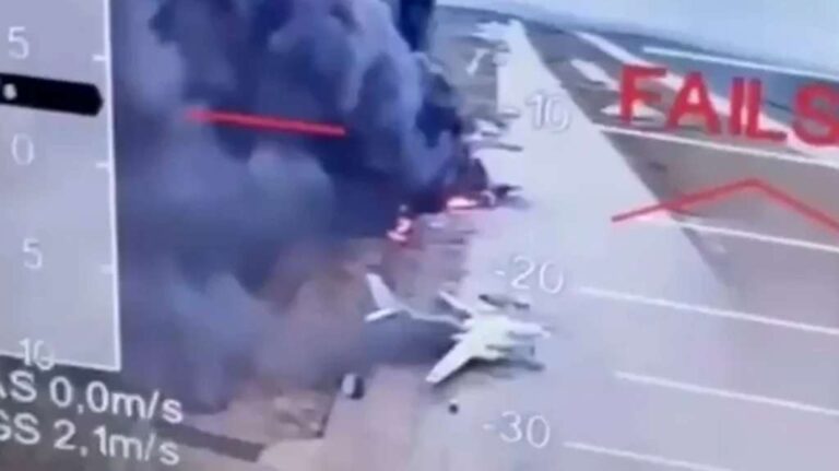 La operación "Tela de Araña" fue un ataque de este domingo 1 de junio de 2025 por Ucrania, contra bases aéreas estratégicas de Rusia.
