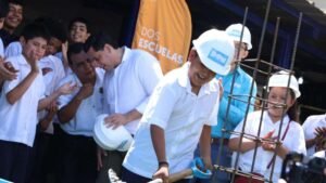 Se trata del Centro Escolar Doroteo de Jesús Córdova Pineda, Santa María Ostuma, La Paz Centro, en beneficio de más de 165 estudiantes.