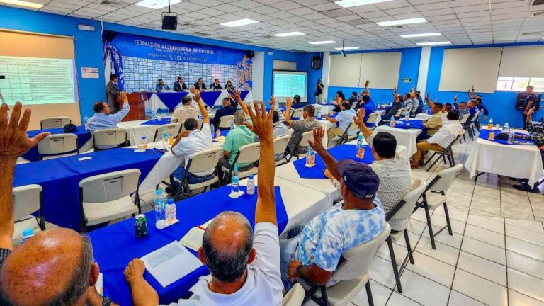 Por unaminidad, la Asamblea General Ordinaria de la Federación de Fútbol, aprobó los nuevos estatutos que regirán el balompié salvadoreño
