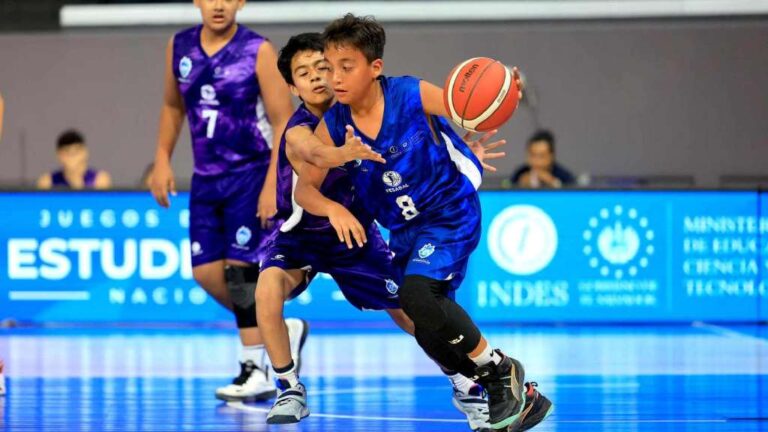 El Itexsal y Liceo Salvadoreño son finalistas en la categoría masculina 11-12 años del baloncesto en los Juegos Estudiantiles 2025.