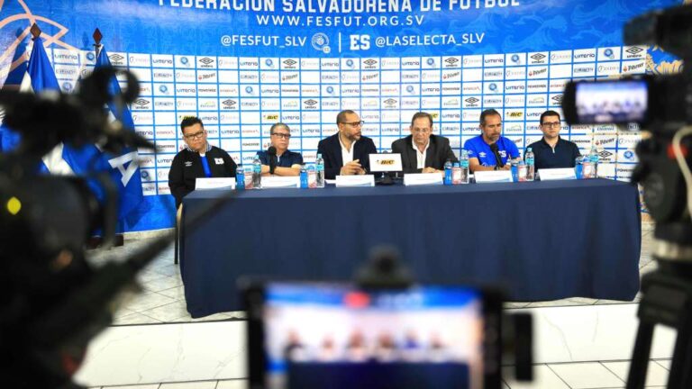 El presidente ad honórem del INDES, Yamil Bukele, anunció su respaldo a la sub-17 para el Mundial Qatar 2025, a la Selecta y combinados.