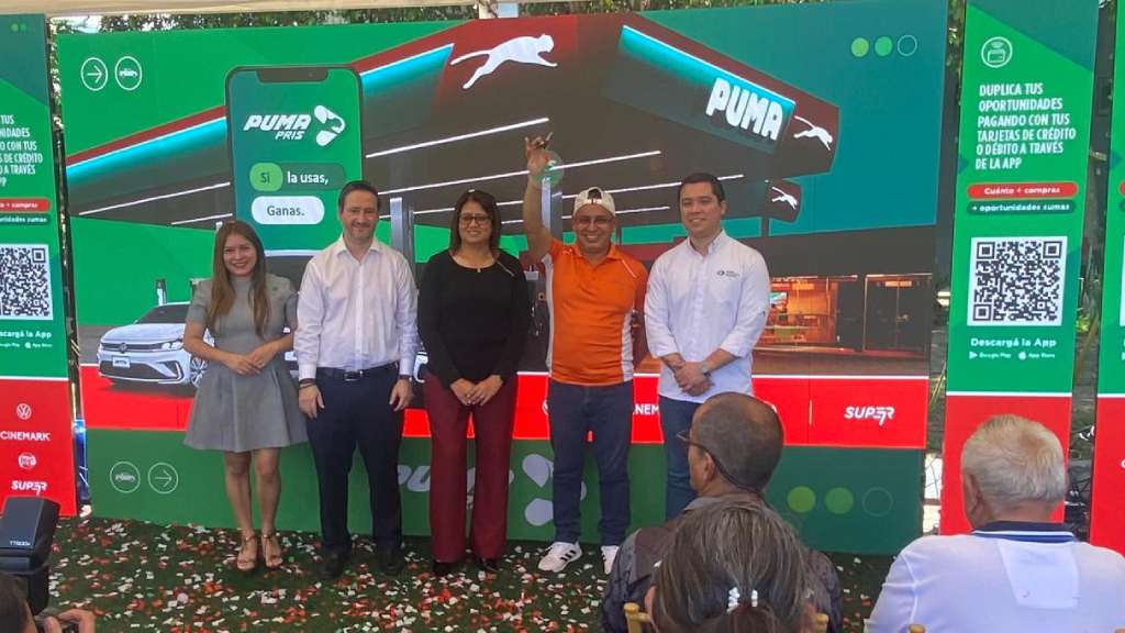 Puma Energy, entregó premios a nuevos usuarios ganadores de la app Puma PRIS, quienes siguen acumulando beneficios por cada compra.