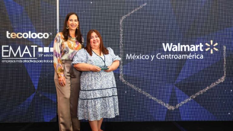 Este reconocimiento recibido por Walmart refuerza el compromiso de la compañía con el desarrollo profesional y bienestar de sus colaboradores.