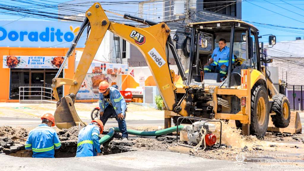 Las obras fueron realiazadas con rapidez, como lo demanda el Gobierno del Presidente Bukele, para un servicio de agua potable de calidad.