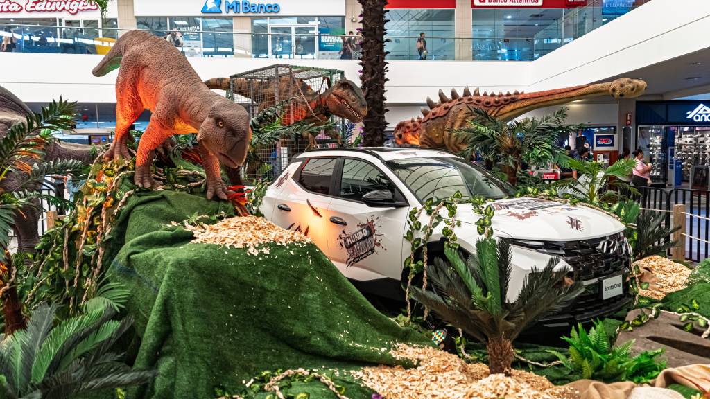 Plaza Mundo y el Museo Tin Marín, presentan por primera vez en Soyapango la exhibición “Mundo Saurio”, una aventura para niños y adultos.