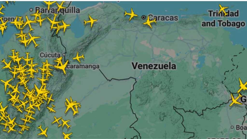 El presidente EEUU, Donald Trump anunció que el espacio aéreo “sobre y alrededor de Venezuela” debía considerarse completamente cerrado.