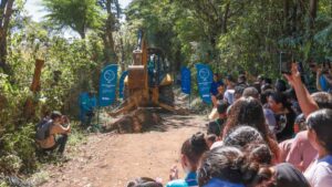 La DOM, gobierno del presidente Nayib Bukele, reconstruirá una calle con superficie de concreto hidráulico en Meanguera, Morazán Norte.