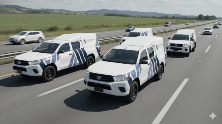 SERSAPROSA incorpora 10 nuevos pick-ups a su flota de traslado de valores, una inversión que fortalece su capacidad operativa.
