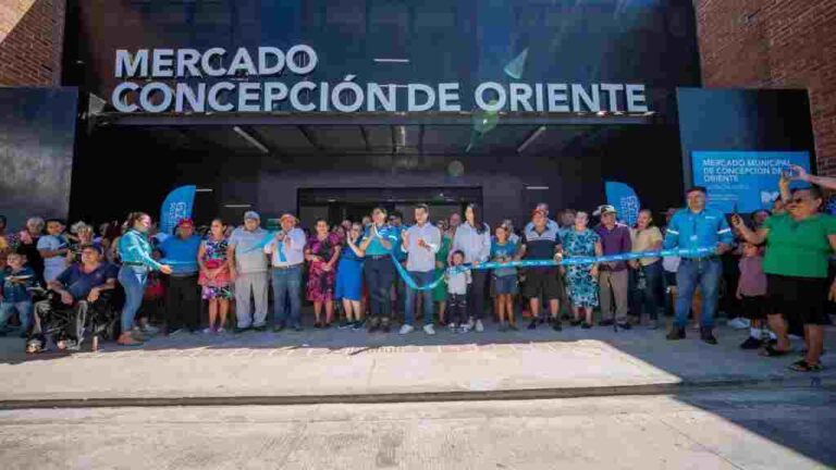 El nuevo mercado beneficia a más de 7 mil habitantes de Concepción de Oriente, impulsa la economía y promueve el comercio formal en la zona.