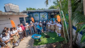 La reconstrucción del centro escolar de Lolotique, San Miguel Oeste, beneficiará a más de 350 estudiantes desde primero hasta bachillerato.