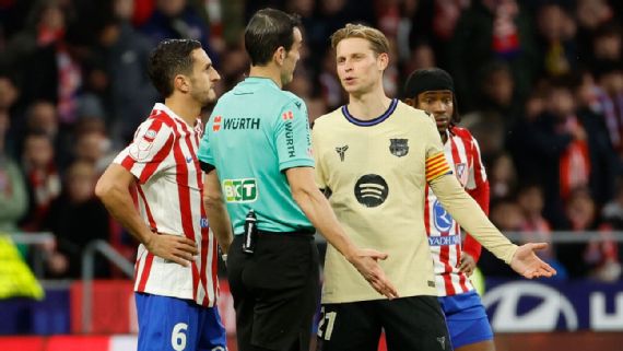 VAR admite que falló en el Barcelona vs Atlético de Madrid