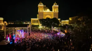 El centro histórico de San Salvador fue escenario del SivArt Family Fest, un evento promovido por el Gobierno del presidente Nayib Bukele