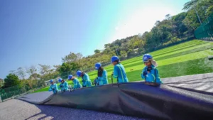 El proyecto incorpora infraestructura moderna y de alta calidad para la recreación, sano esparcimiento y bienestar emocional de la comunidad.