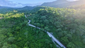 DOM entrega moderna vía entre San Simón y El Rosario, Morazán