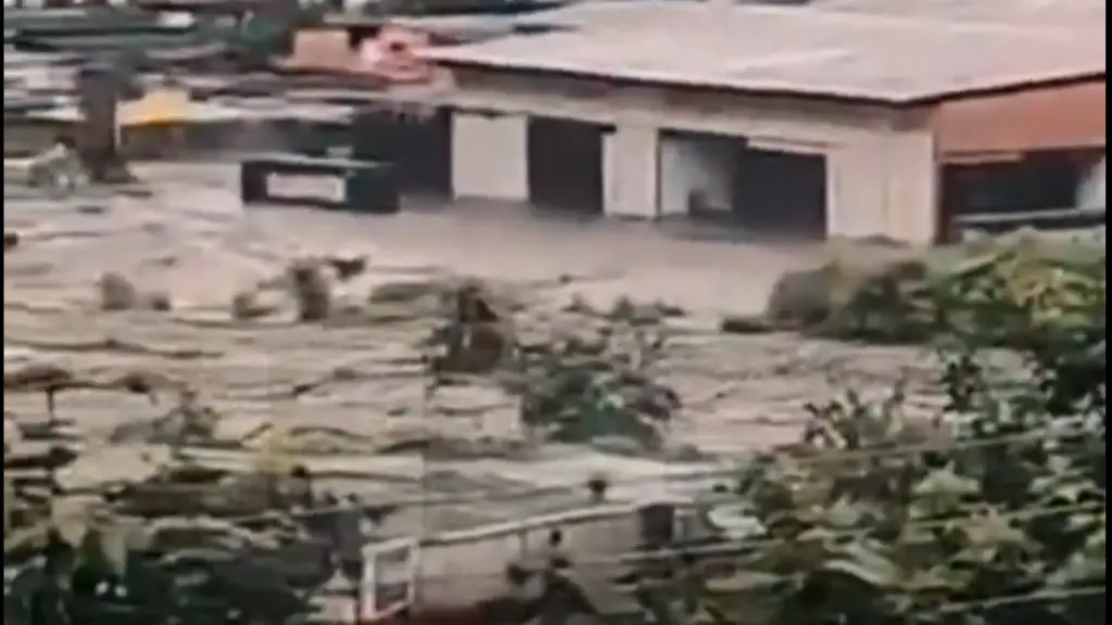 Fuertes lluvias registradas este domingo provocaron graves inundaciones en el estado Portuguesa, en el occidente de Venezuela.