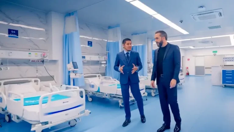 Crítica no impidió construcción H. Rosales dice presidente Bukele